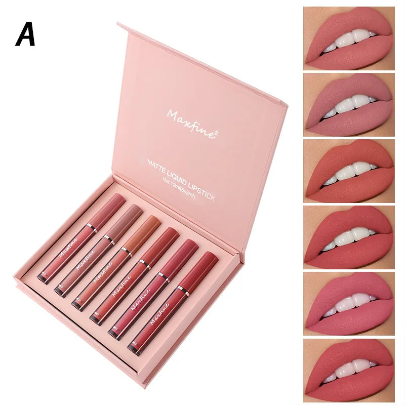 VelvetKiss 6-Shade Lip Set