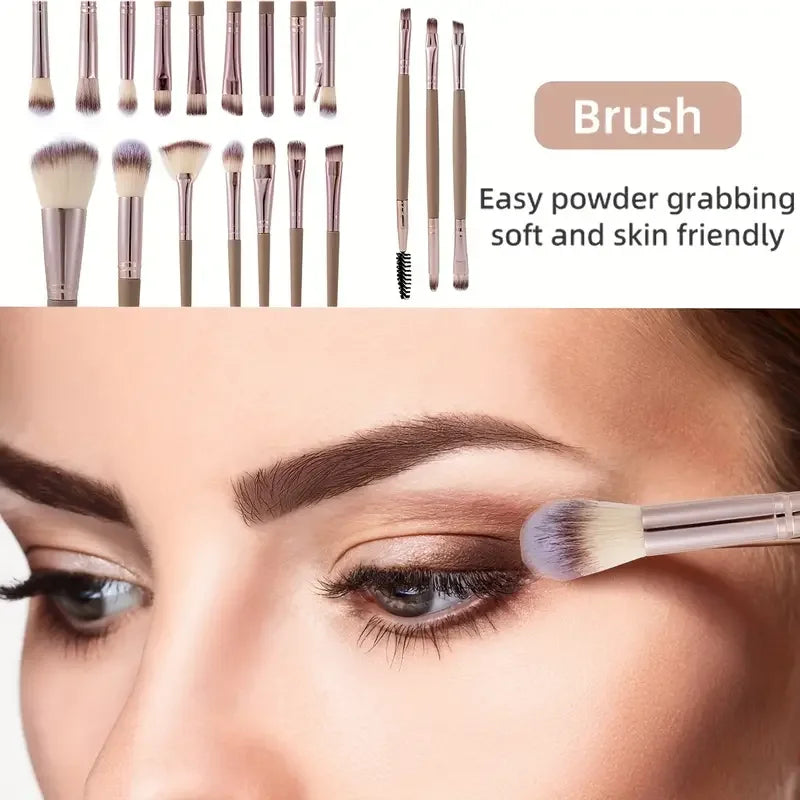 LuxeBlend™ Complete Makeup Brush Set