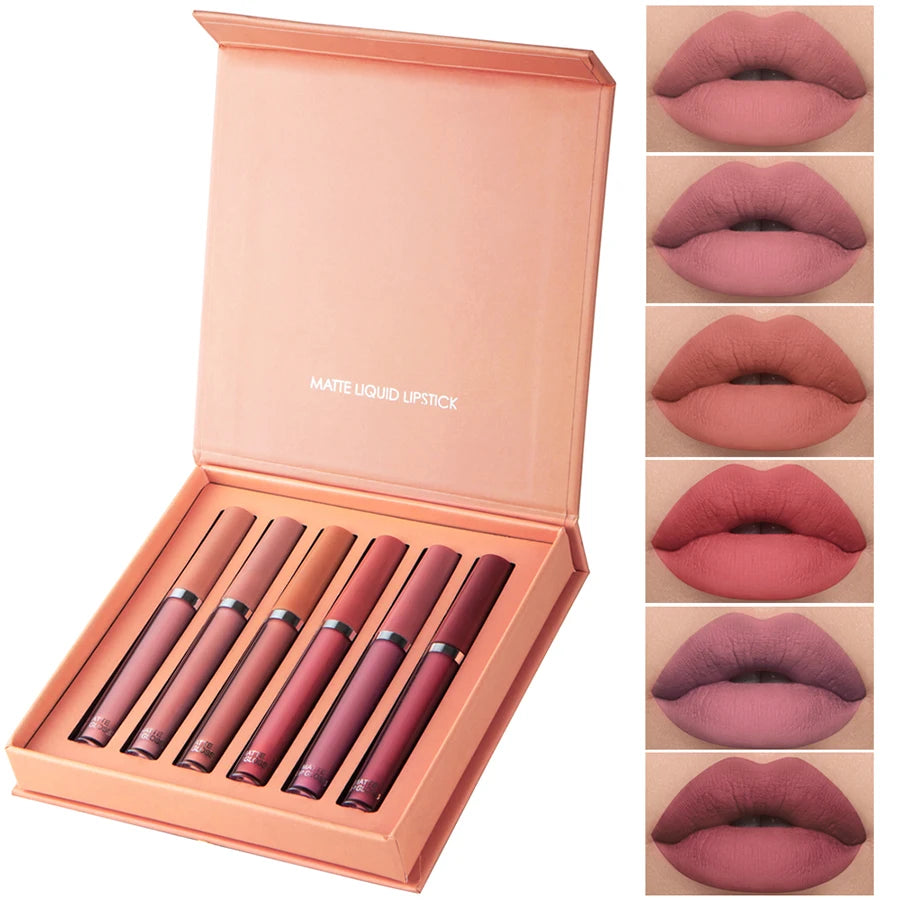 VelvetKiss 6-Shade Lip Set