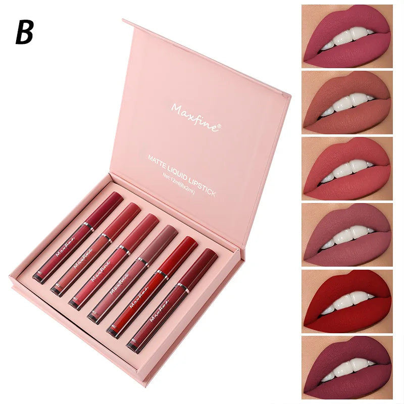 VelvetKiss 6-Shade Lip Set